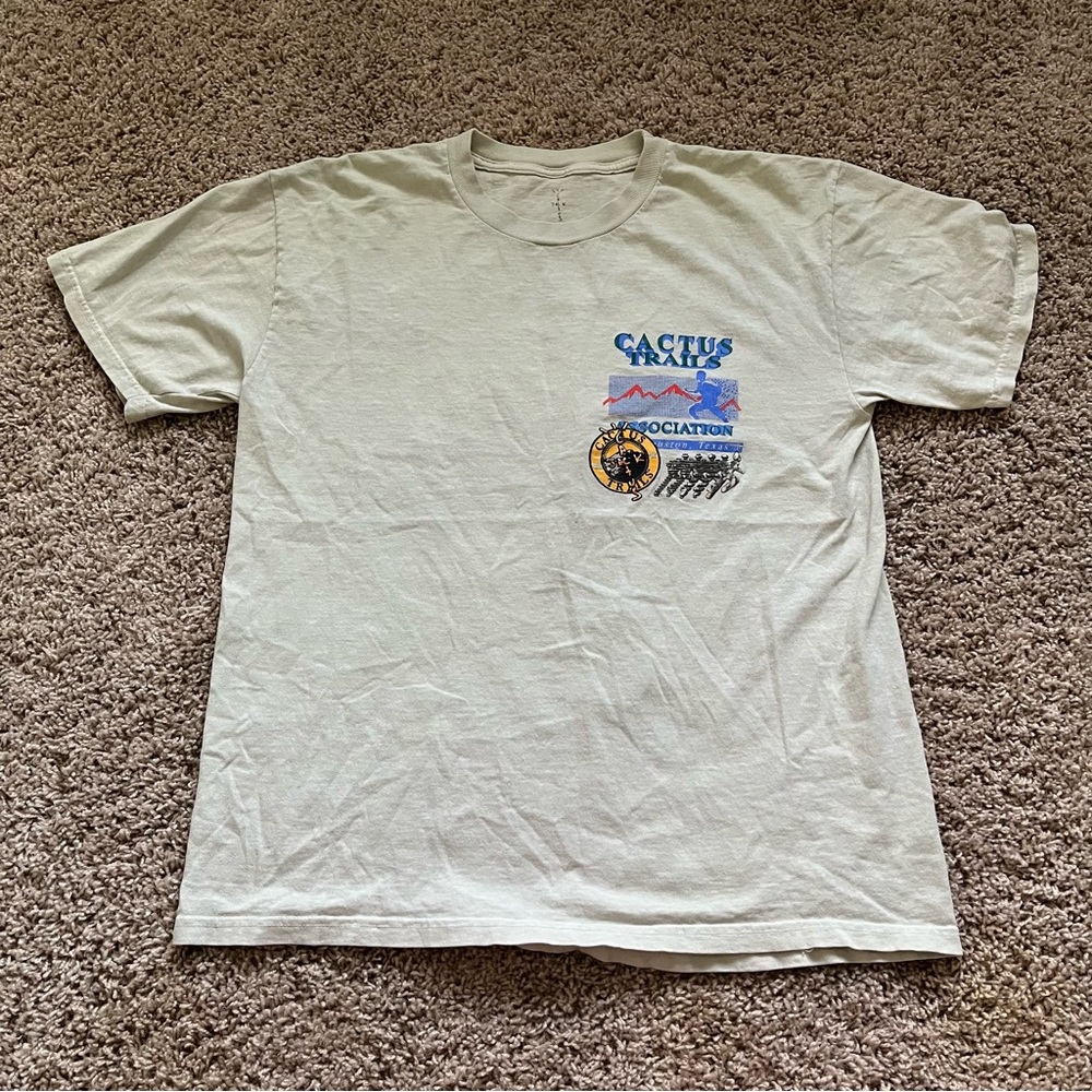 Cactus Jack Men's Short Sleeve Tee - lime green